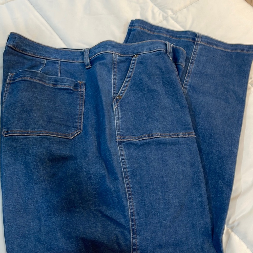 Lane Bryant Wide Leg jeans